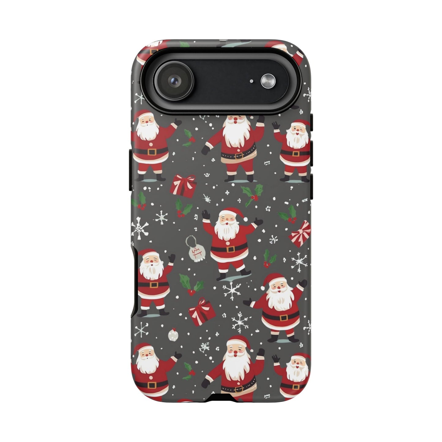 Christmas Phone Case, Festive Santa Phone Case for Iphone 17, 16, 15, 14, 13, 12, 11 & Samsung