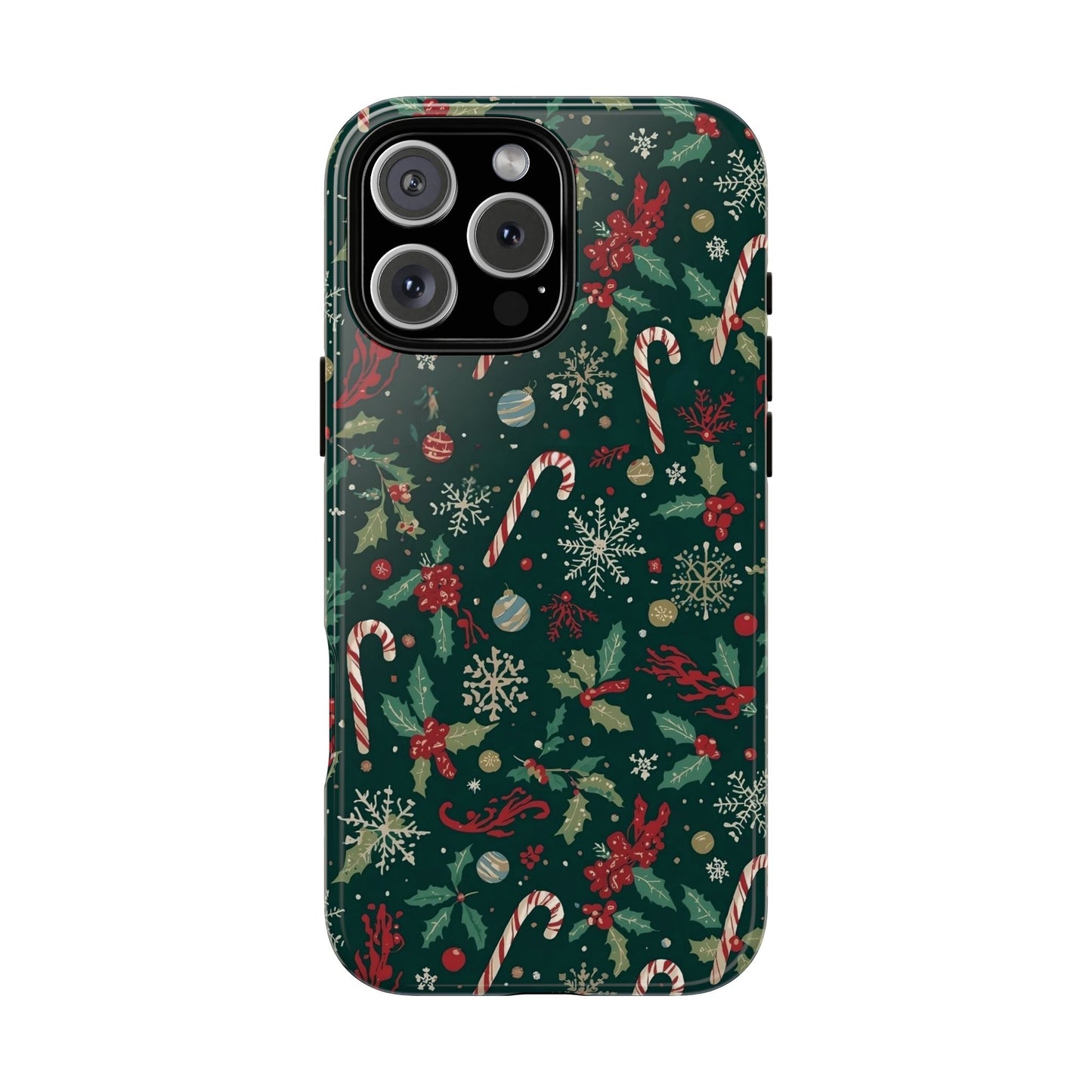 Christmas Phone Case, Festive Phone Case with Holiday Patterns for Iphone 17, 16, 15, 14, 13, 12, 11 & Samsung