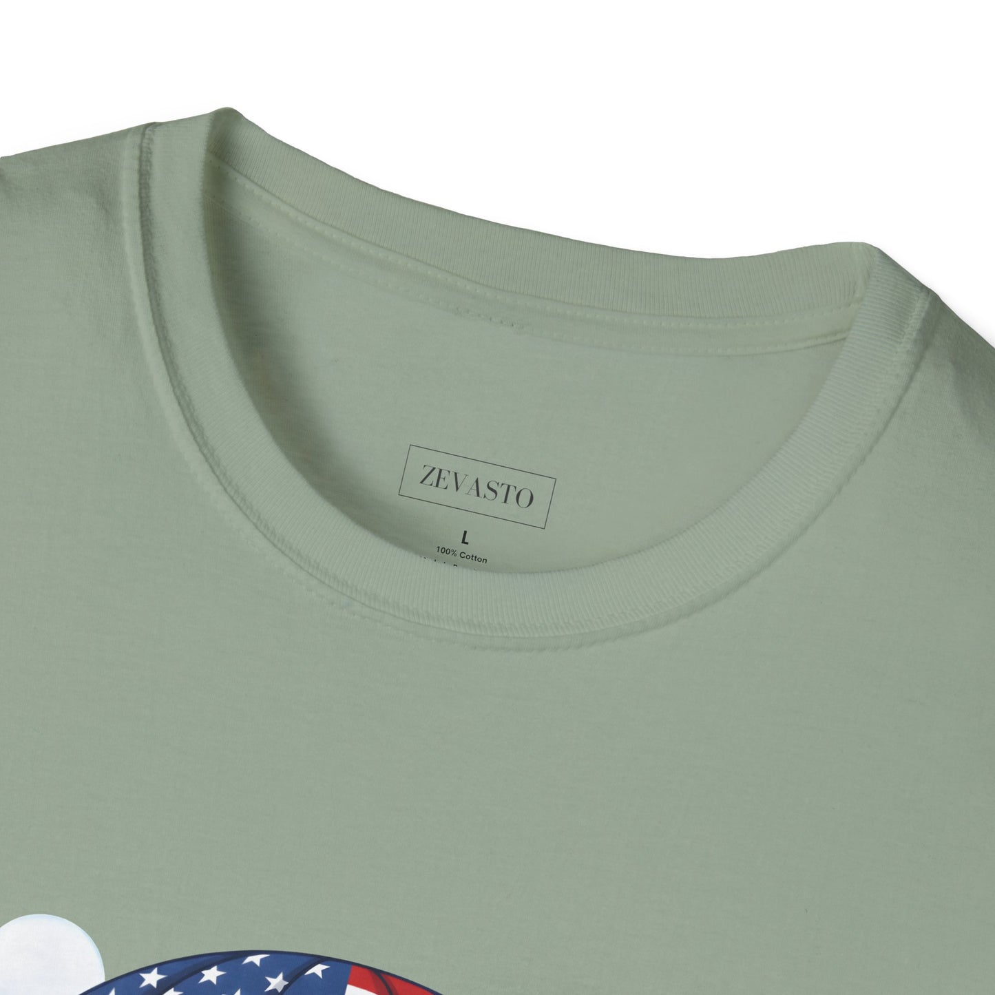 Patriotic Cat Parachute T-Shirt — "Celebrating 250 Years" 4th of July Tee
