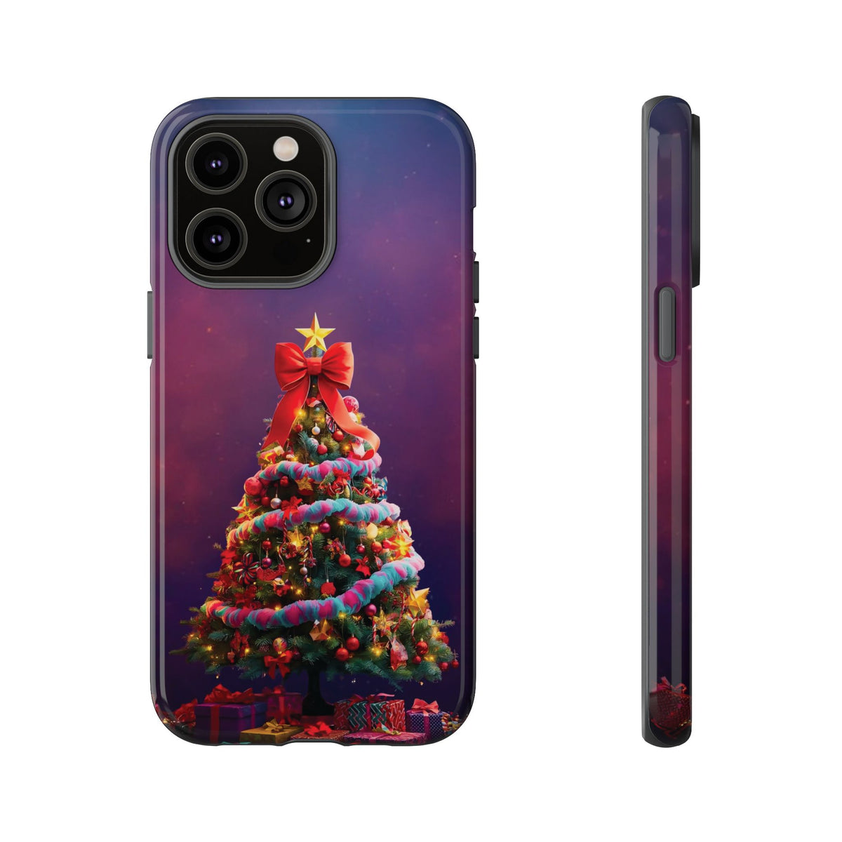Christmas Tree Phone Case - Festive Holiday Accessory For Iphone & Samsung
