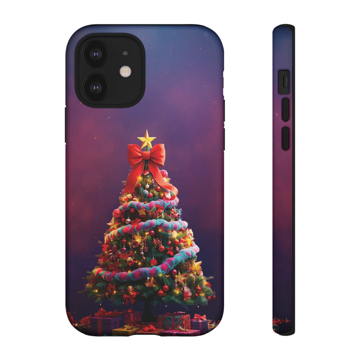 Christmas Tree Phone Case - Festive Holiday Accessory For Iphone & Samsung
