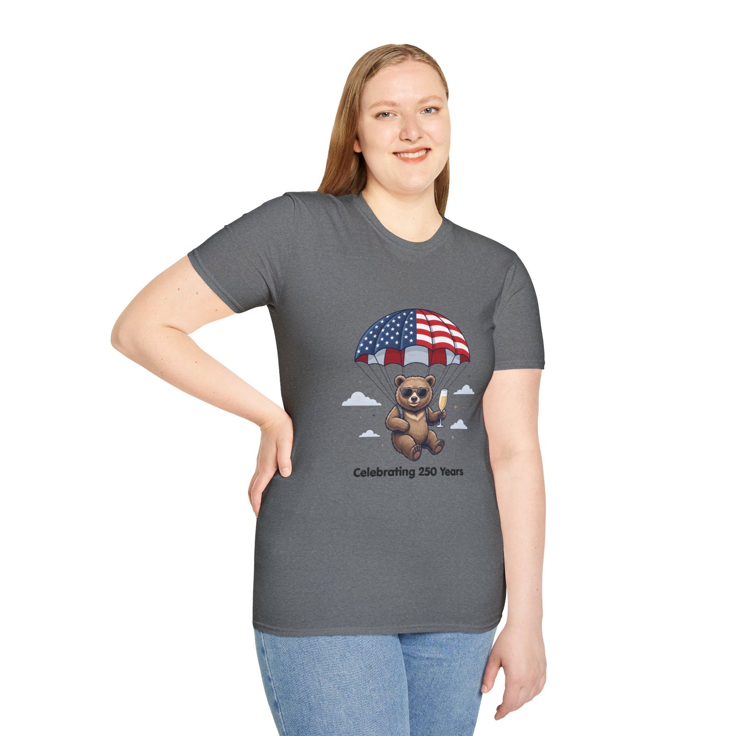 Patriotic Bear 'Celebrating 250 Years' T-Shirt