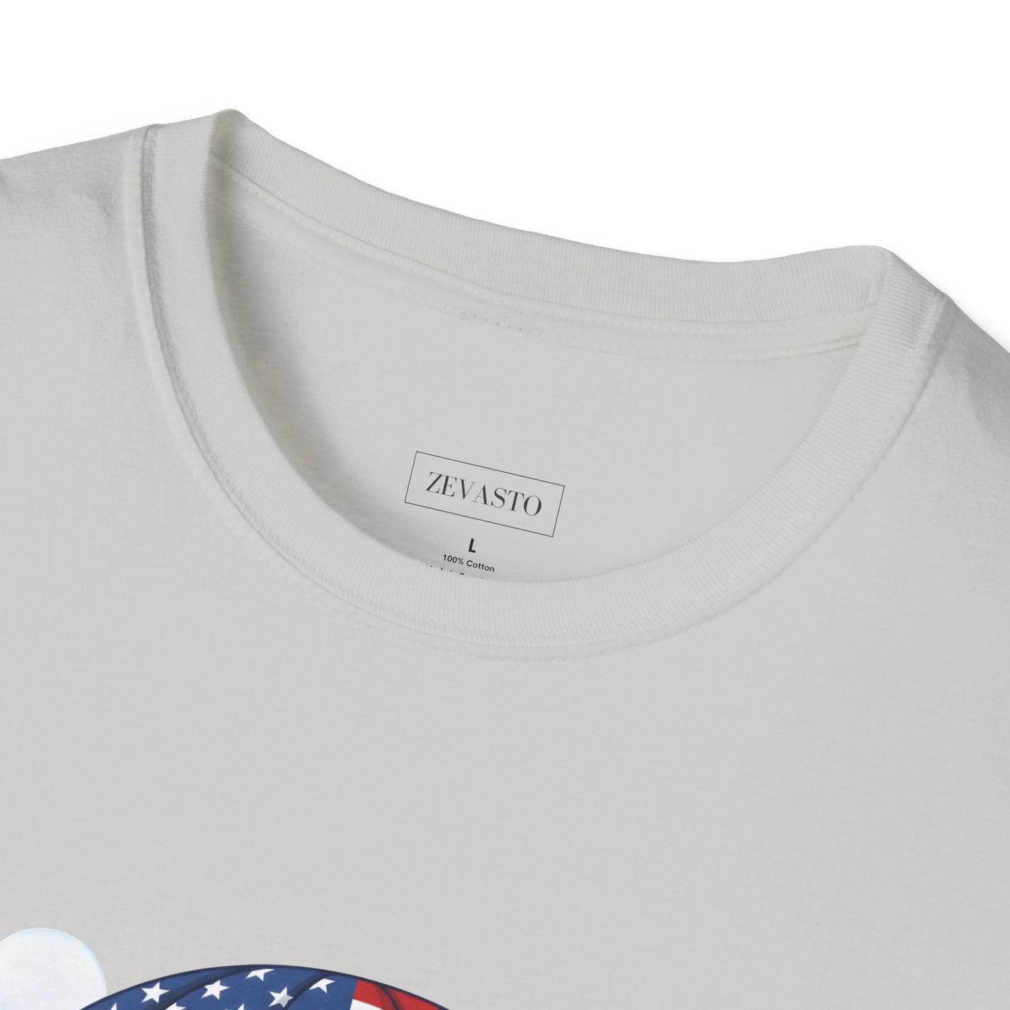 Patriotic Cat Parachute T-Shirt — "Celebrating 250 Years" 4th of July Tee