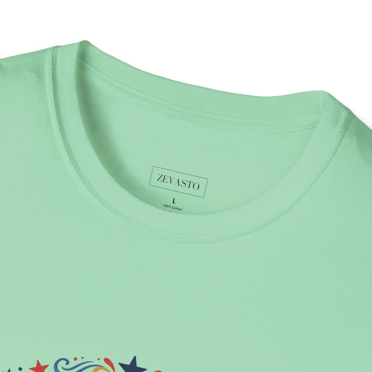 Seaside Liberty Crab T-Shirt — 4th of July Patriotic Summer Beach Tee