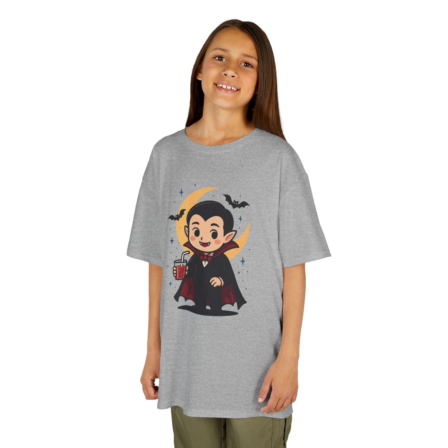 Kids Halloween T-Shirt, Cute Vampire Shirt, Halloween Costume Tee, Trick or Treat Shirt, Spooky Season Apparel