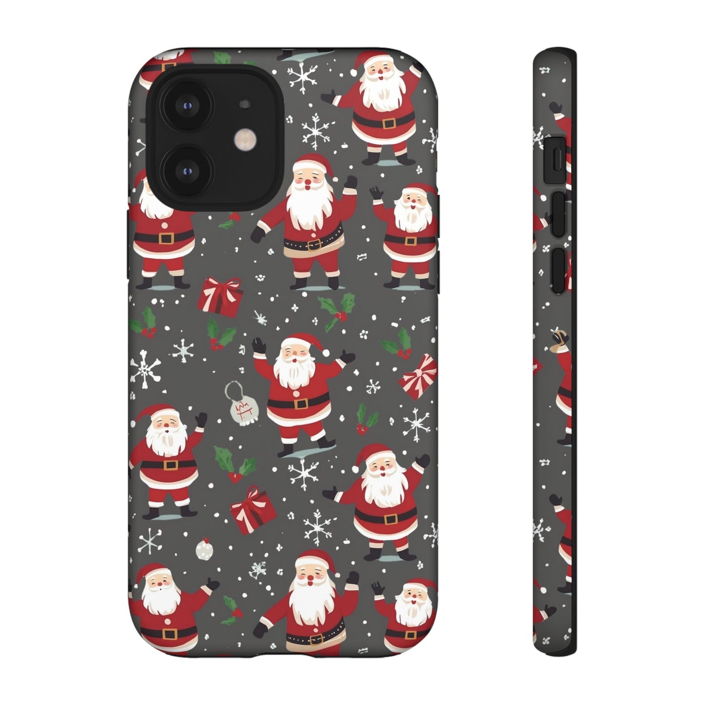 Christmas Phone Case, Festive Santa Phone Case for Iphone 17, 16, 15, 14, 13, 12, 11 & Samsung