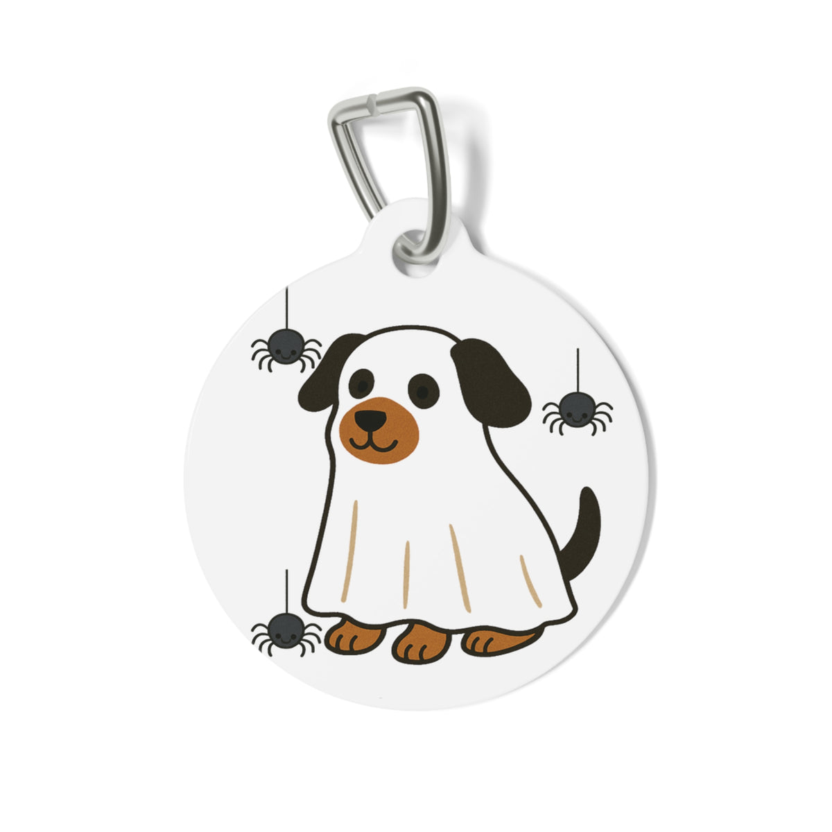 Personalized Cute Halloween Pet Tag, Funny Dog ID Tag, Gifts for Pet Lovers