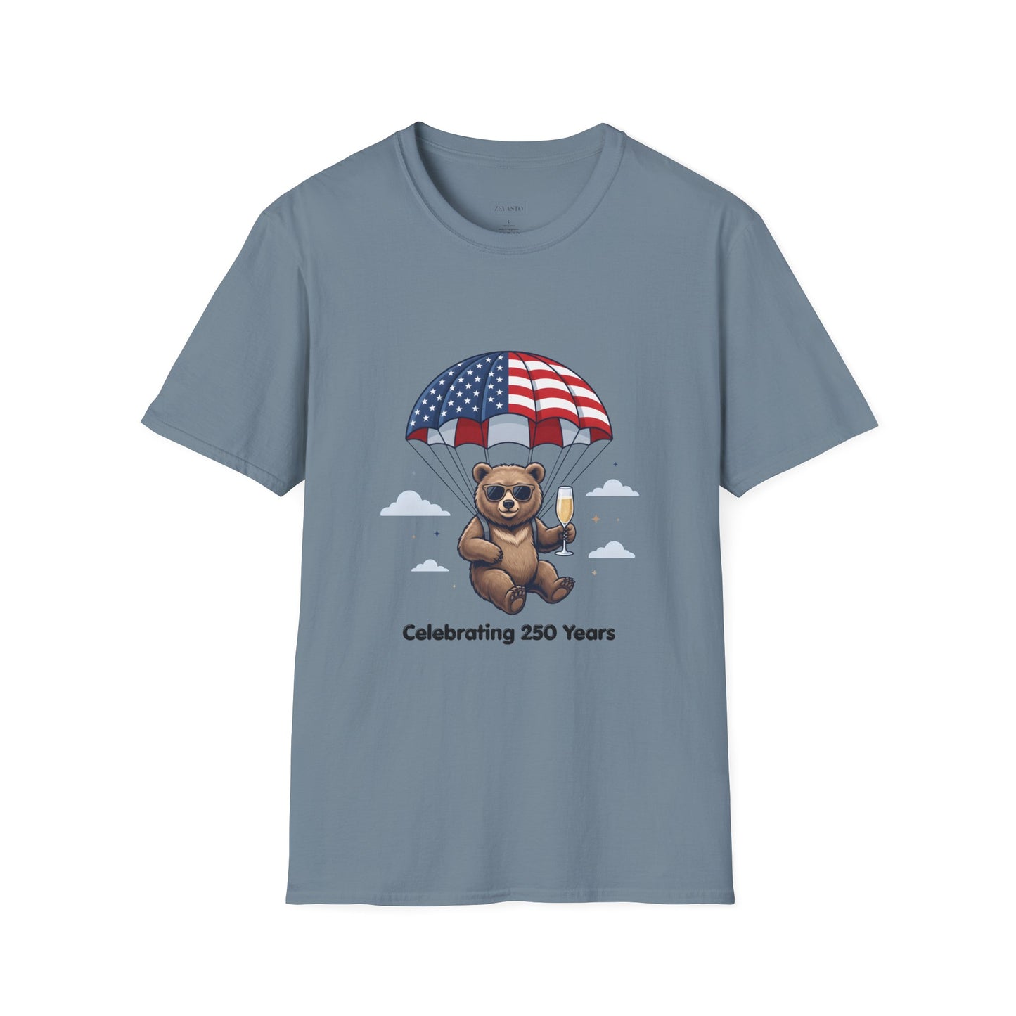 Patriotic Bear 'Celebrating 250 Years' T-Shirt