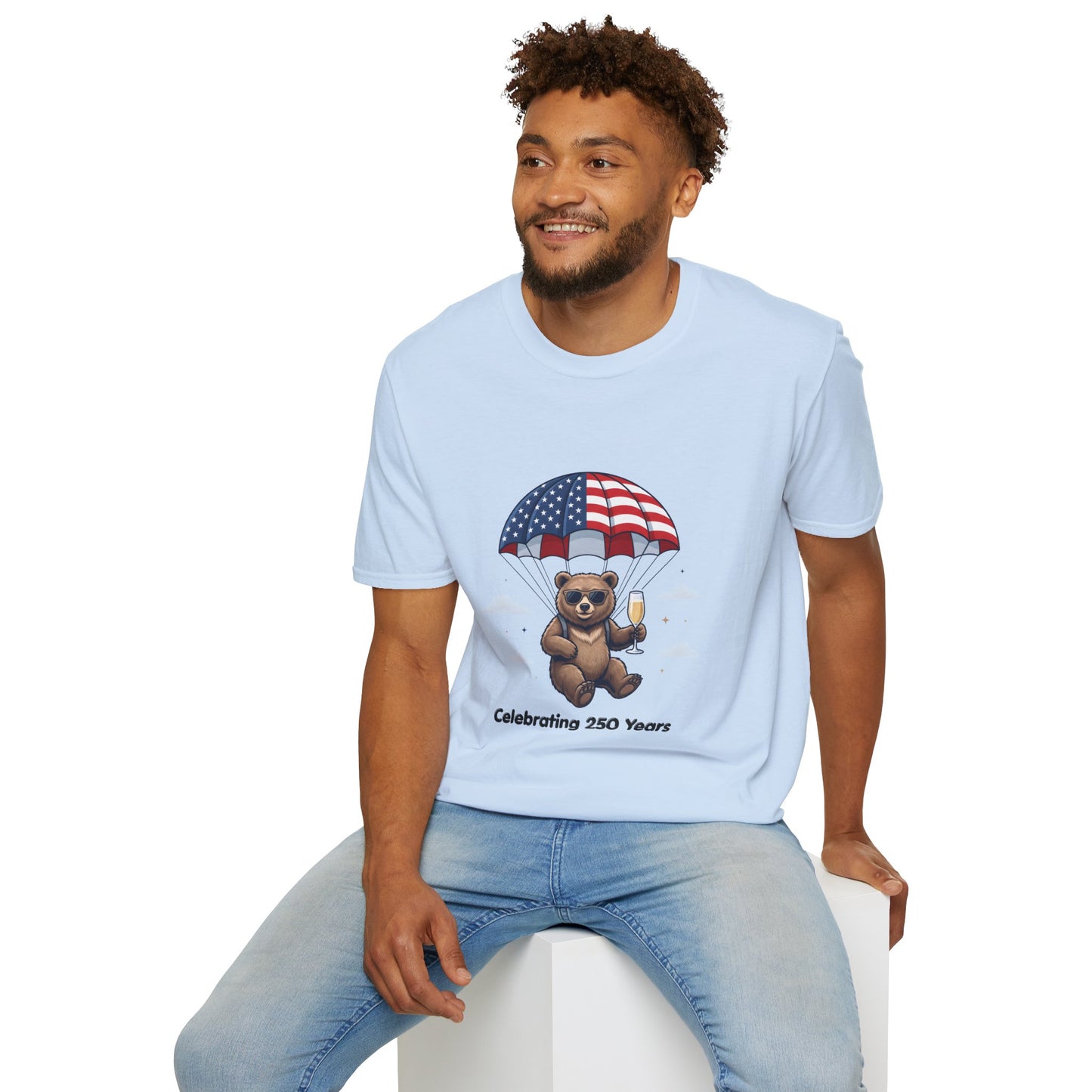 Patriotic Bear 'Celebrating 250 Years' T-Shirt