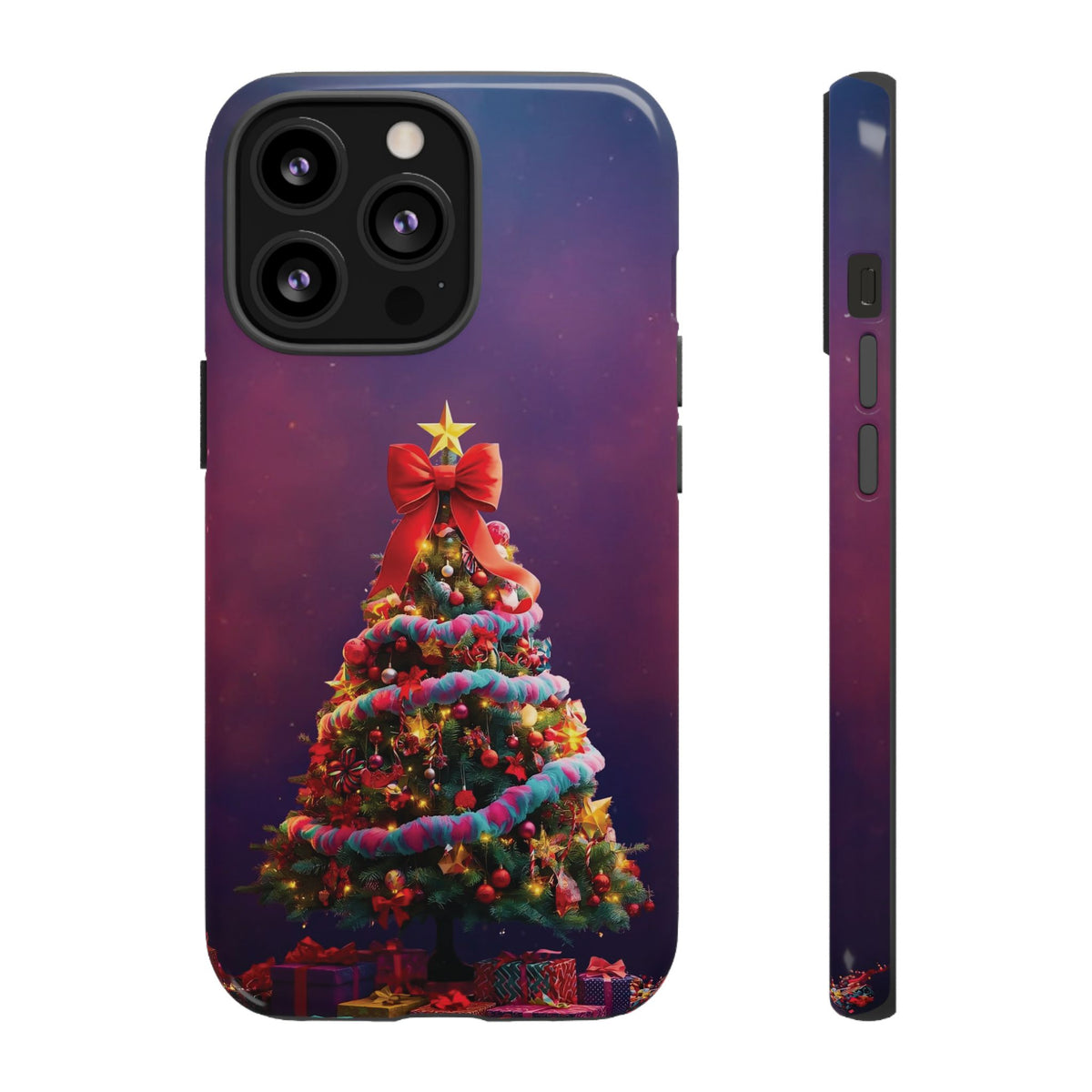 Christmas Tree Phone Case - Festive Holiday Accessory For Iphone & Samsung