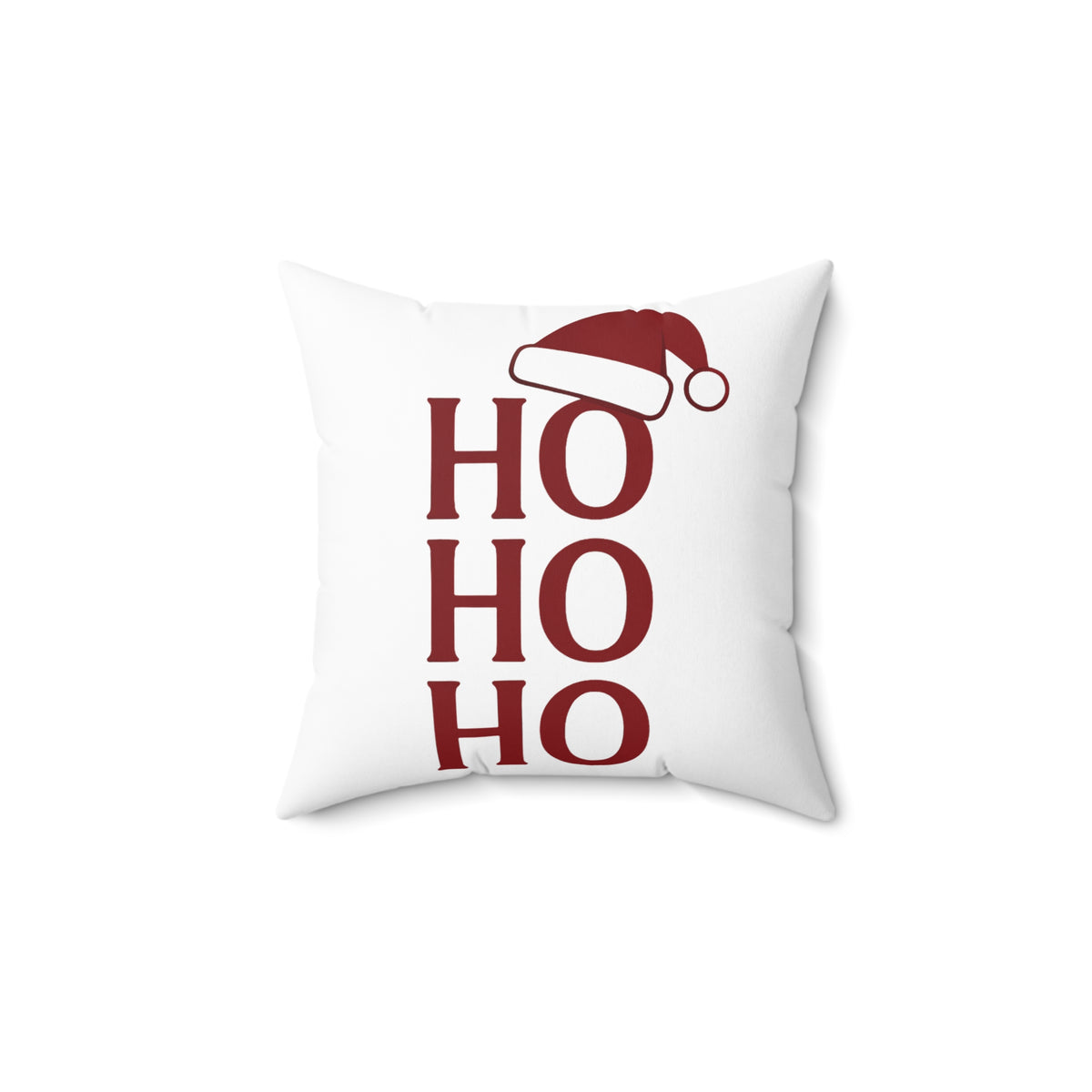 Ho Ho Ho Christmas Pillow — Festive Holiday Throw Pillow
