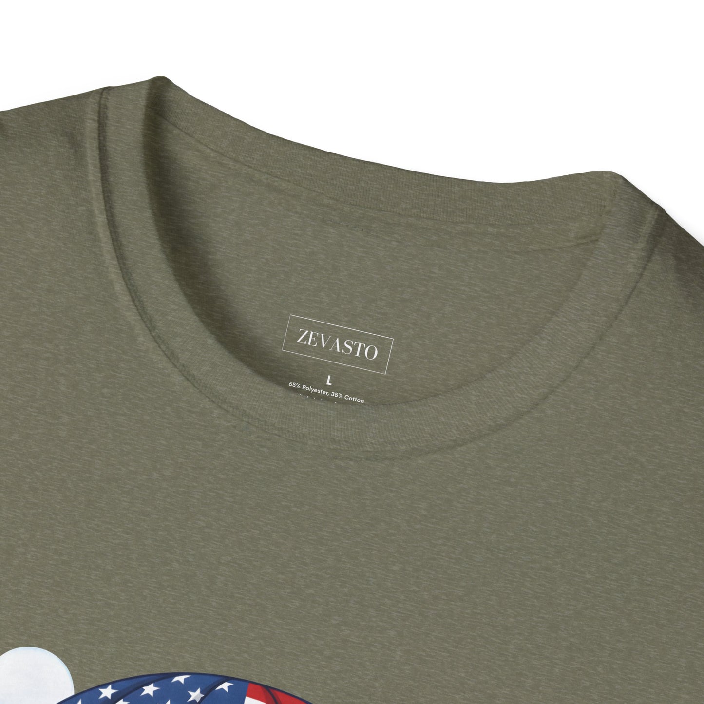 Patriotic Cat Parachute T-Shirt — "Celebrating 250 Years" 4th of July Tee