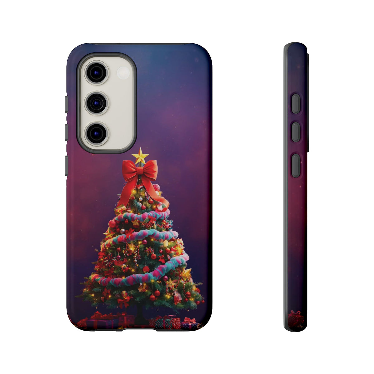 Christmas Tree Phone Case - Festive Holiday Accessory For Iphone & Samsung