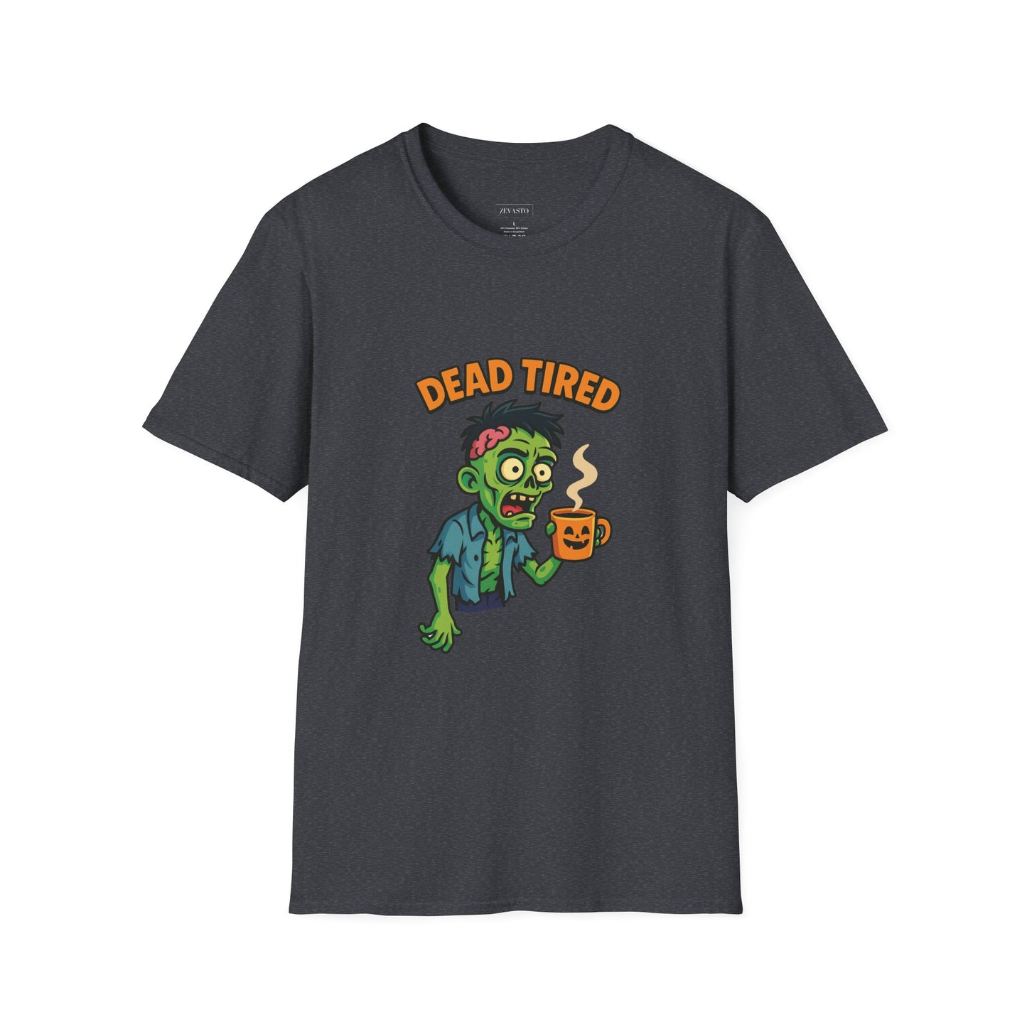 Dead Tired Zombie T-Shirt, Gifts for Halloween
