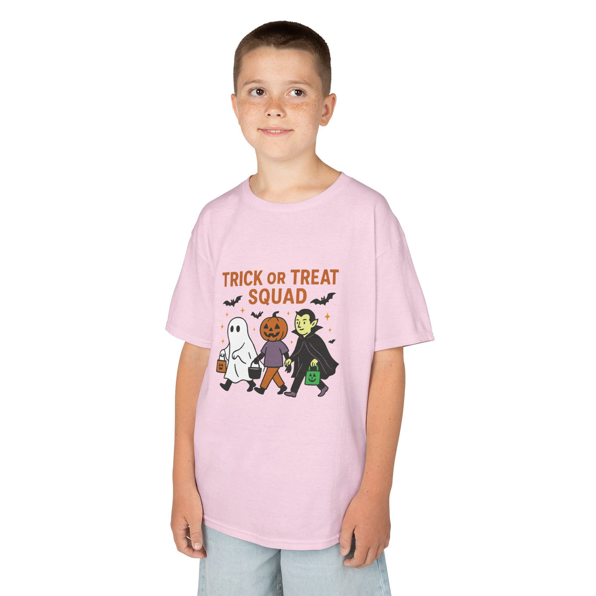 Kids Halloween Tee | Trick or Treat Squad Shirt, Halloween Shirt
