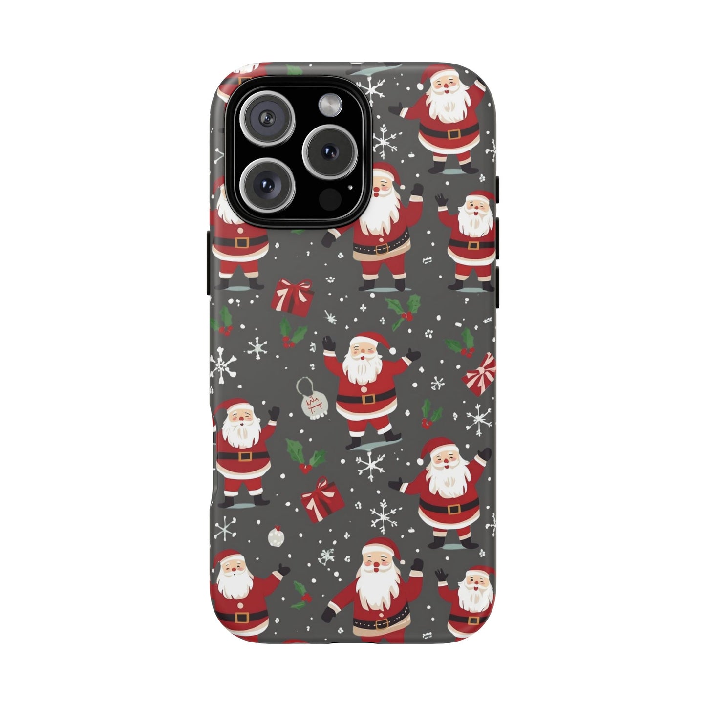 Christmas Phone Case, Festive Santa Phone Case for Iphone 17, 16, 15, 14, 13, 12, 11 & Samsung