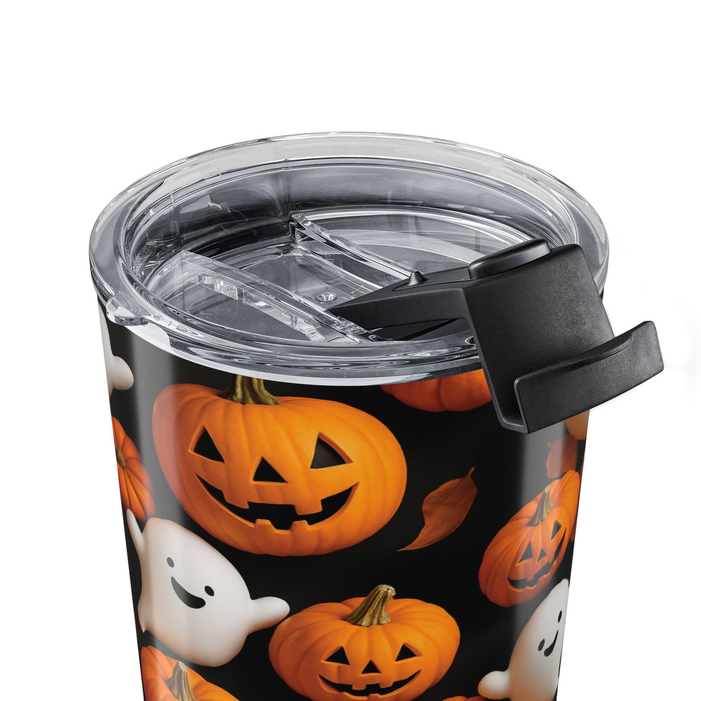 Halloween-Themed Tumbler, Spooky Coffee Cup, Halloween Party Decor