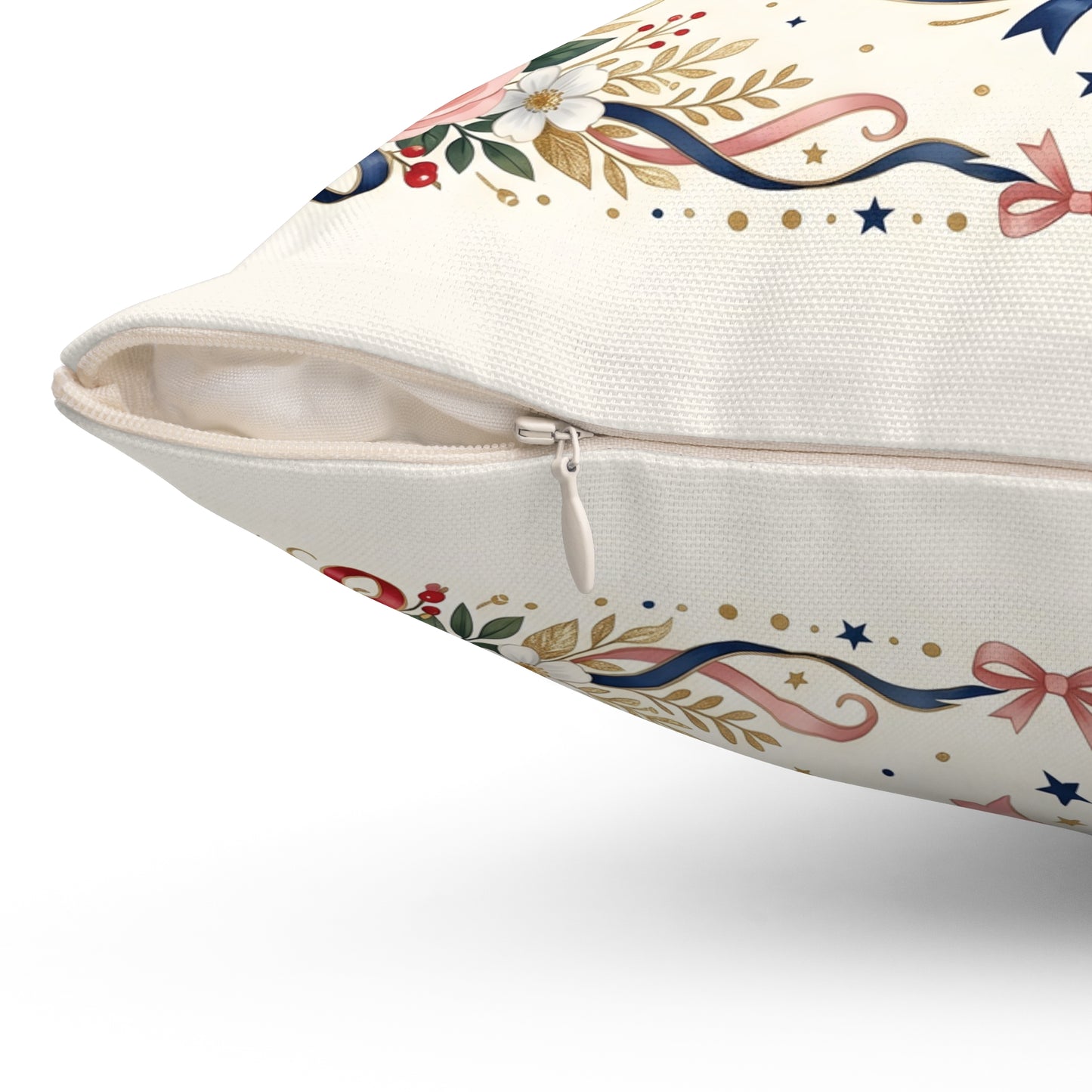 Stars, Stripes & Summer Throw Pillow — Patriotic Home Decor, 4th of July Decorative Pillow