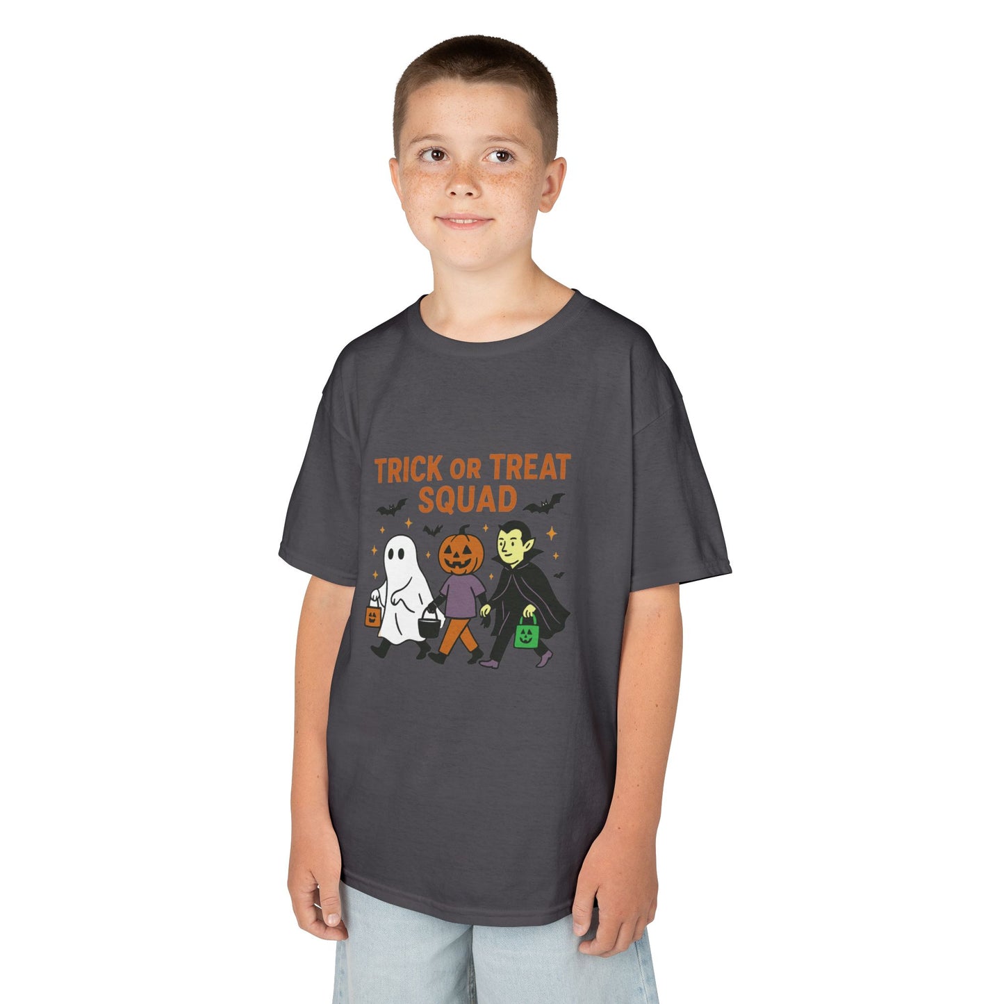 Kids Halloween Tee | Trick or Treat Squad Shirt, Halloween Shirt