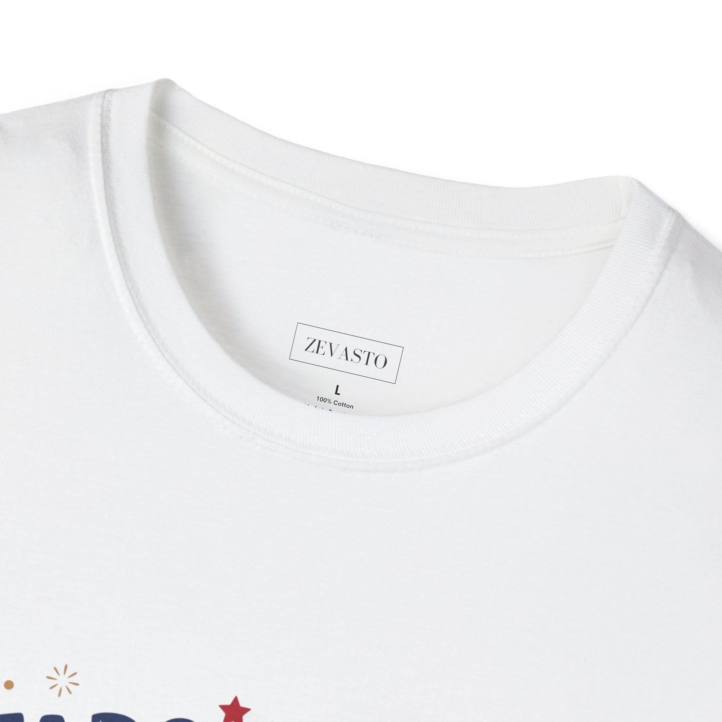 Stars, Stripes & Snacks T-Shirt — 4th of July Patriotic Dessert Tee