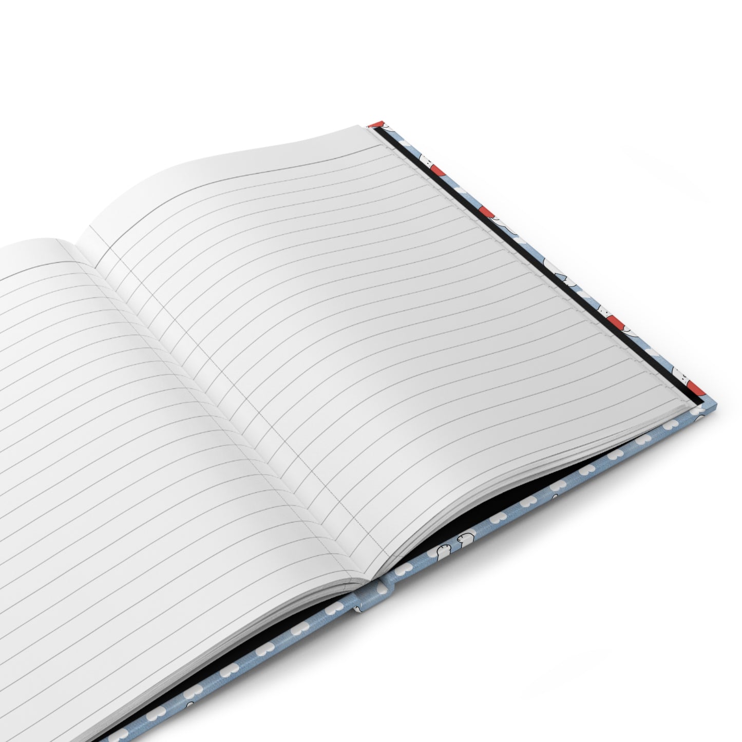 Cute Lovely Bear Hardcover Journal — Valentine’s Day Notebook for Notes & Gifts