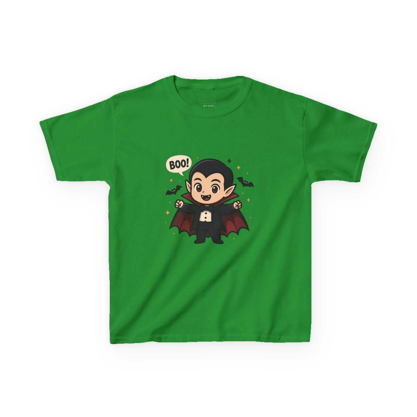 Cute Halloween Kids Tee, Spooky Costume Top, Kids Vampire Shirt, Halloween Party Apparel, Boo Design Tee