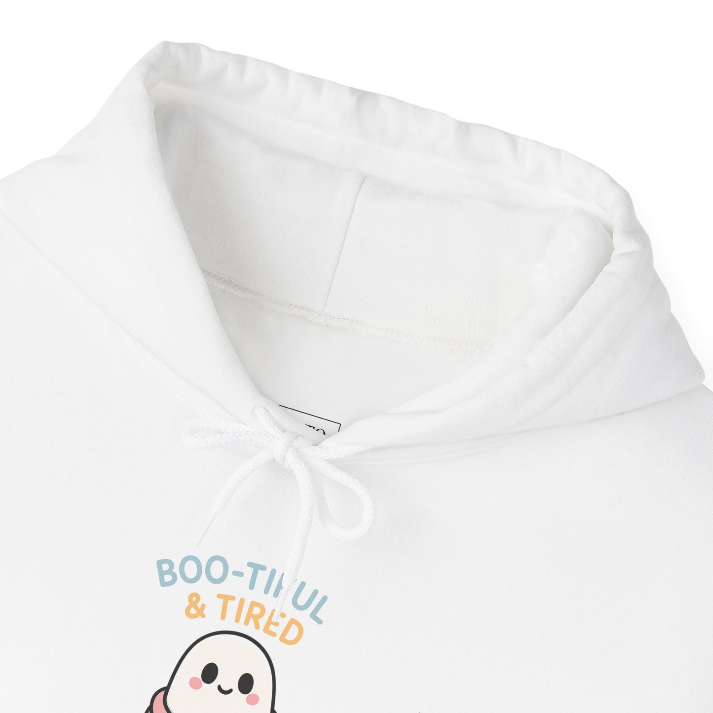 Boo-tiful Ghost Halloween Hoodie, Cute-Cozy Fall Vibes