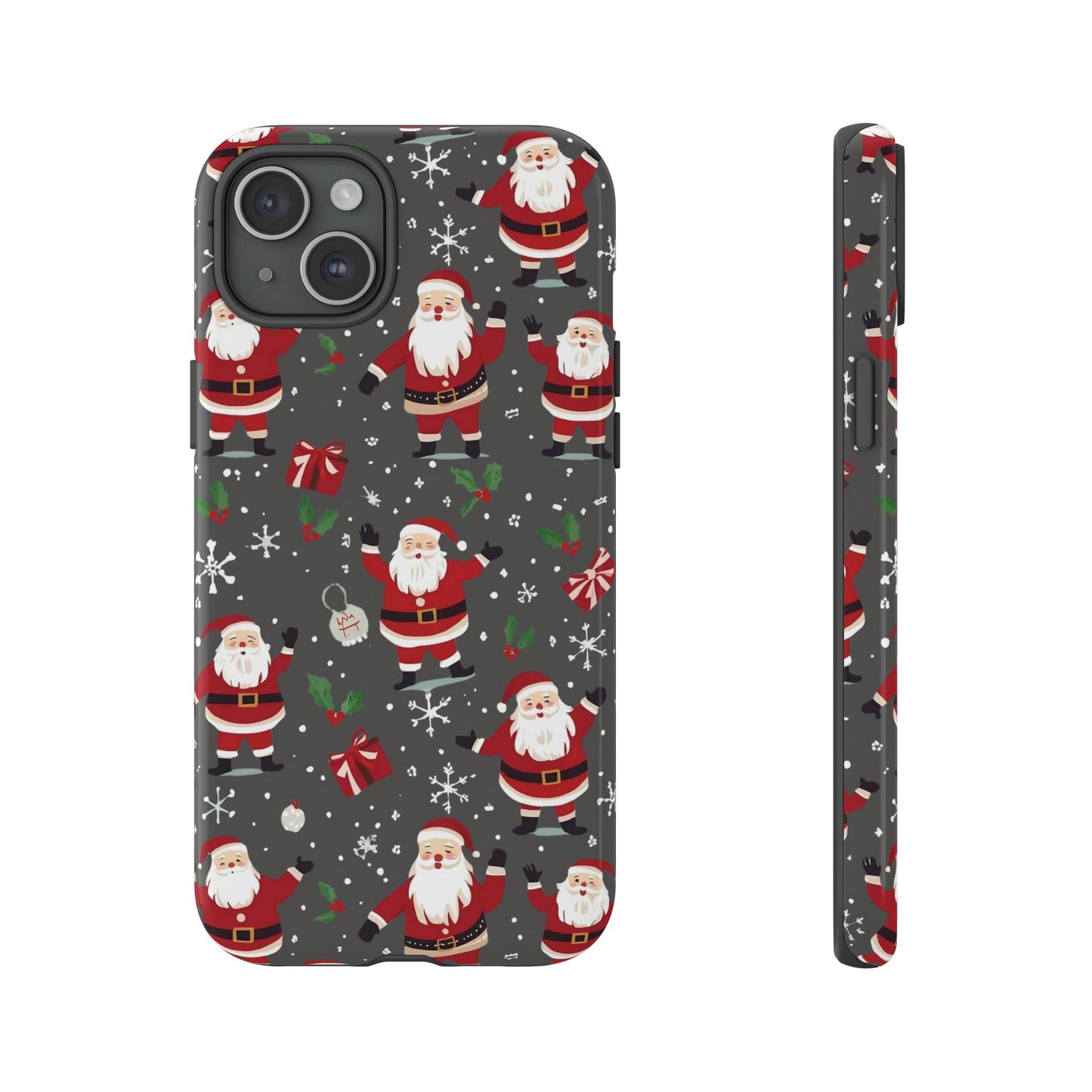 Christmas Phone Case, Festive Santa Phone Case for Iphone 17, 16, 15, 14, 13, 12, 11 & Samsung