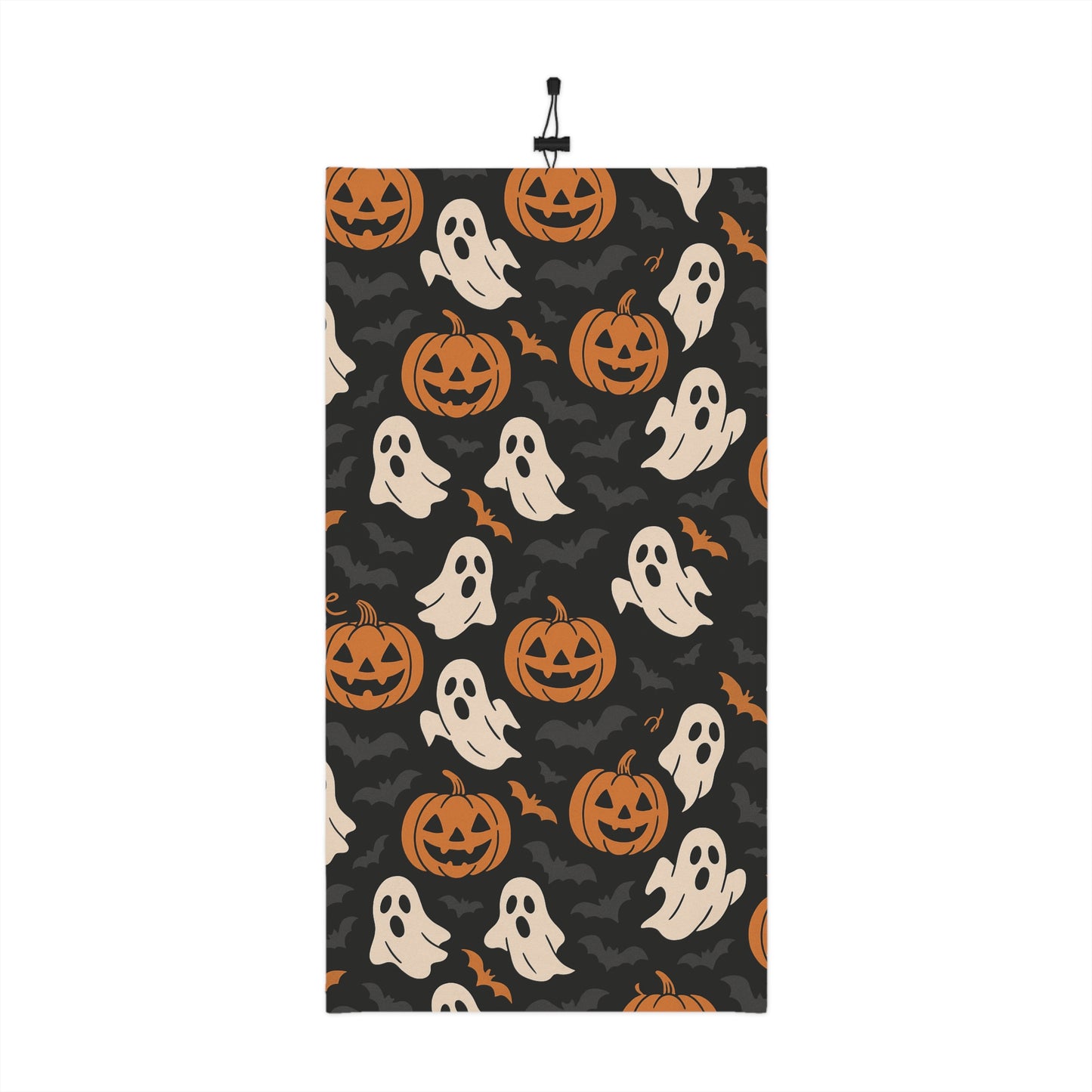 Halloween Neck Gaiter, Ghosts and Pumpkins, Spooky Accessory, Fall Fashion, Outdoor Fun, Gifts for Halloween