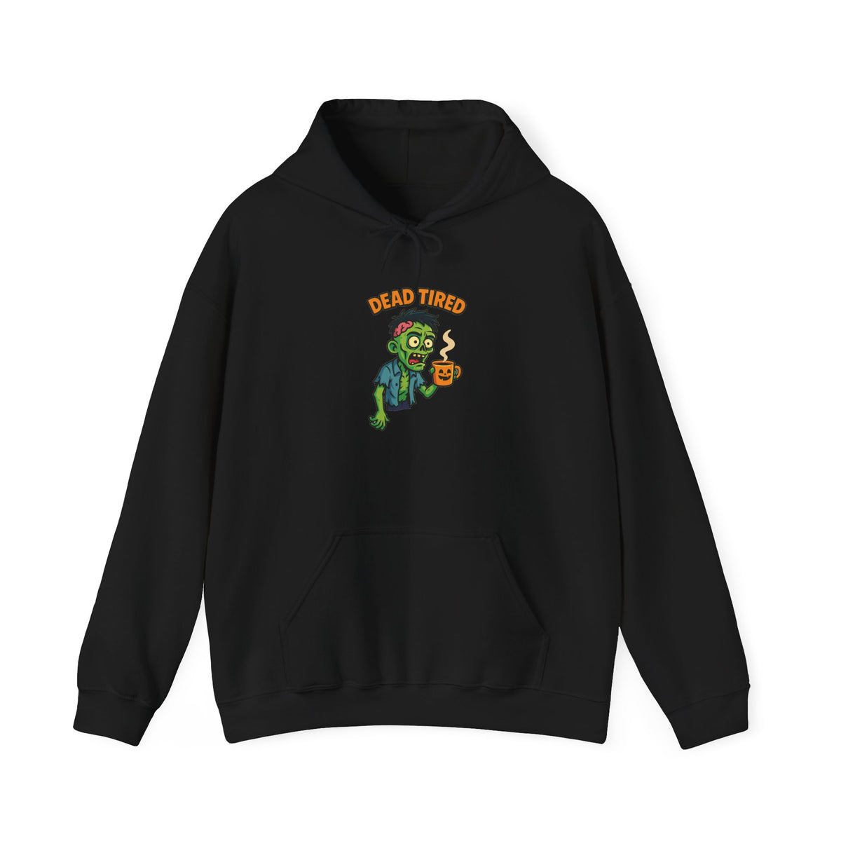 Zombie Themed Unisex Hoodie, Cozy Halloween Sweatshirt, Spooky Season Apparel