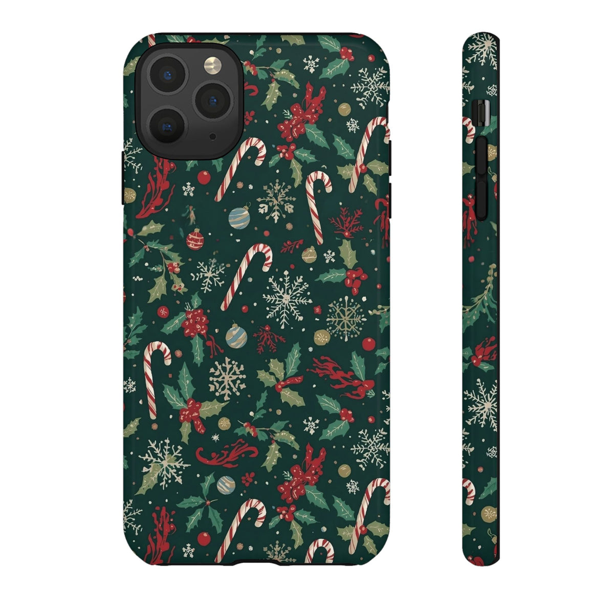 Christmas Phone Case, Festive Phone Case with Holiday Patterns for Iphone & Samsung