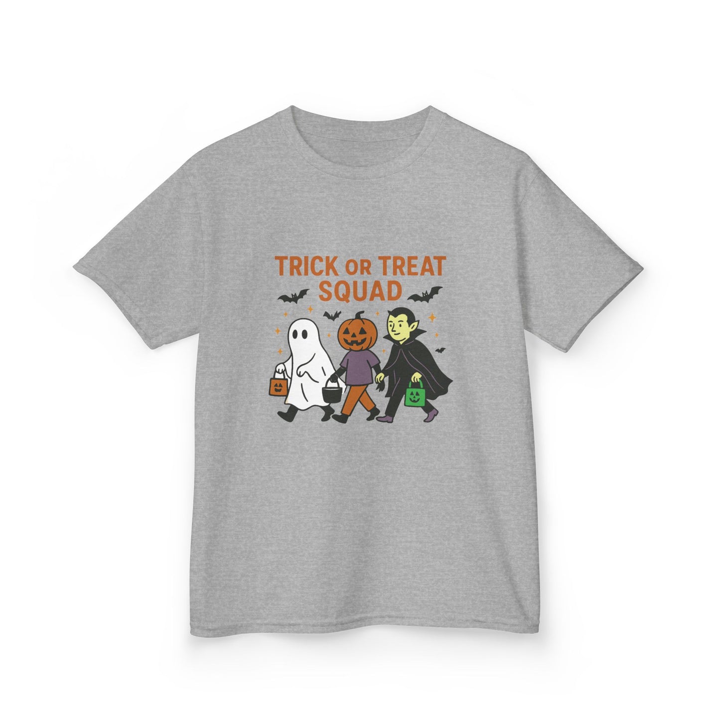 Kids Halloween Tee | Trick or Treat Squad Shirt, Halloween Shirt