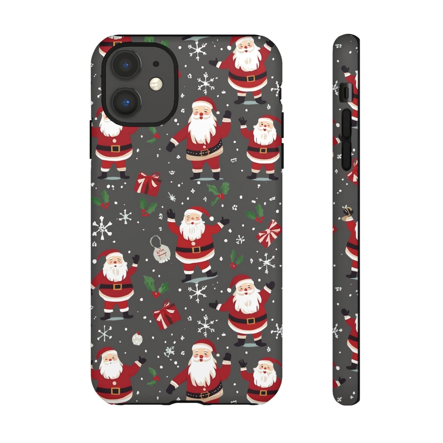 Christmas Phone Case, Festive Santa Phone Case for Iphone 17, 16, 15, 14, 13, 12, 11 & Samsung