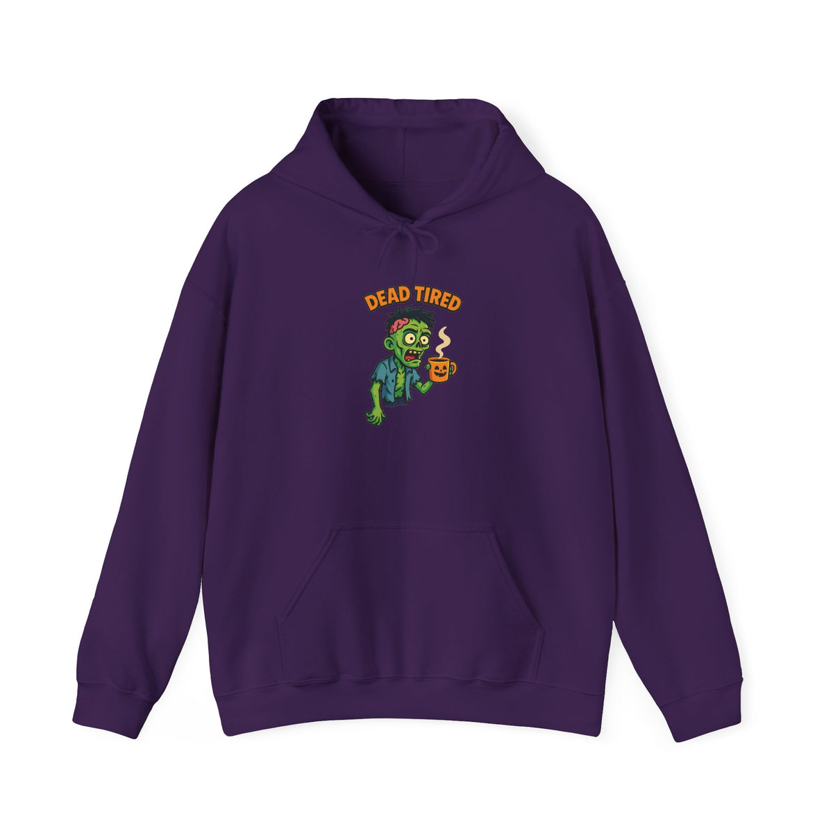 Zombie Themed Unisex Hoodie, Cozy Halloween Sweatshirt, Spooky Season Apparel