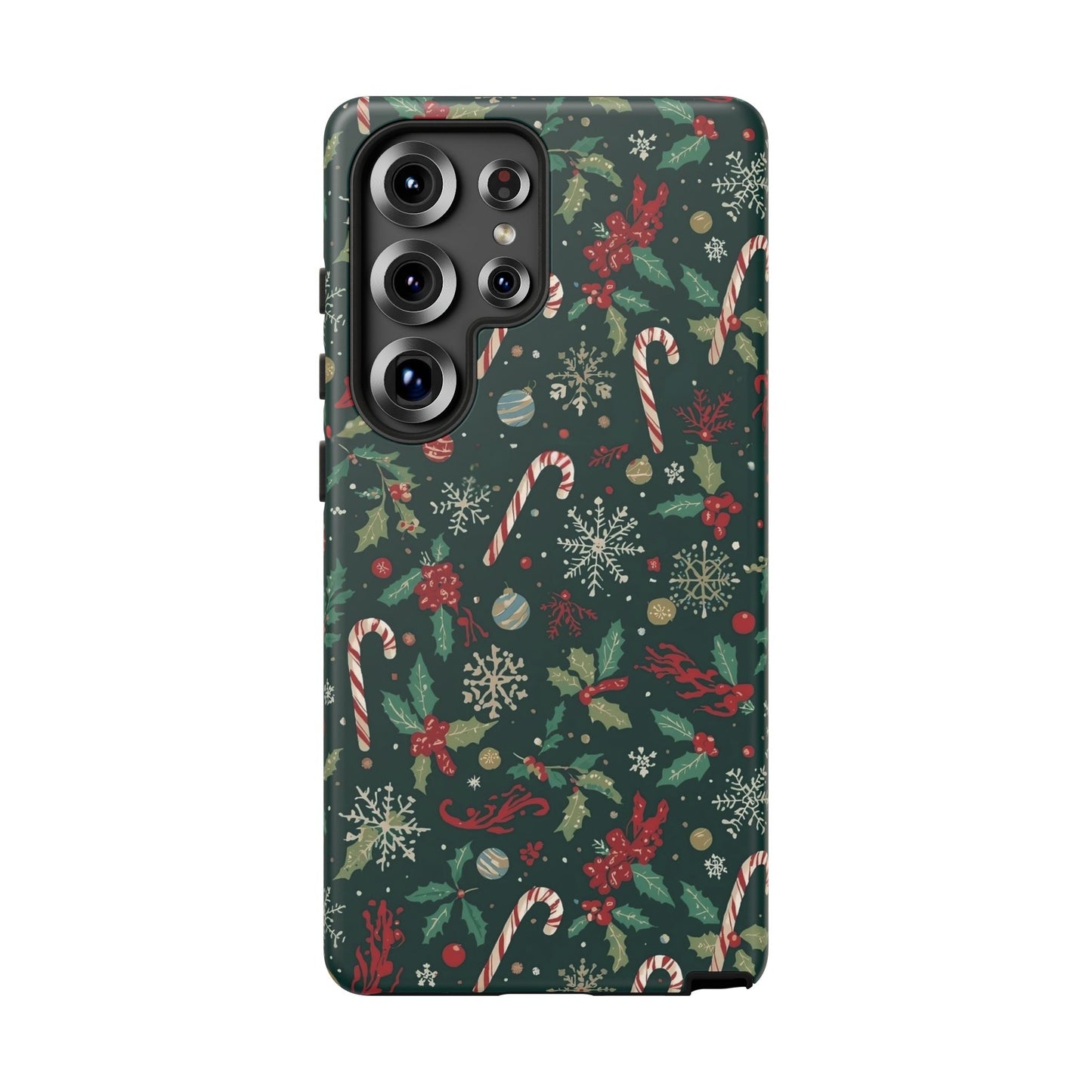 Christmas Phone Case, Festive Phone Case with Holiday Patterns for Iphone 17, 16, 15, 14, 13, 12, 11 & Samsung