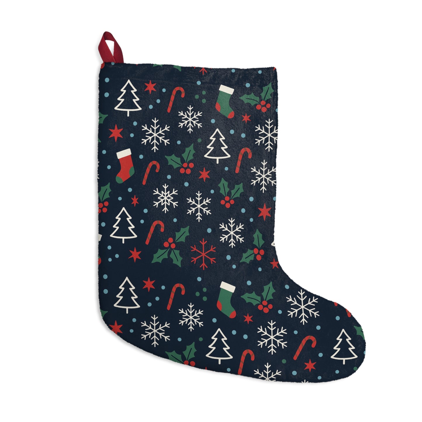 Festive Christmas Stocking, Cozy Seasonal Decor, Christmas Gifts, Holiday Traditions