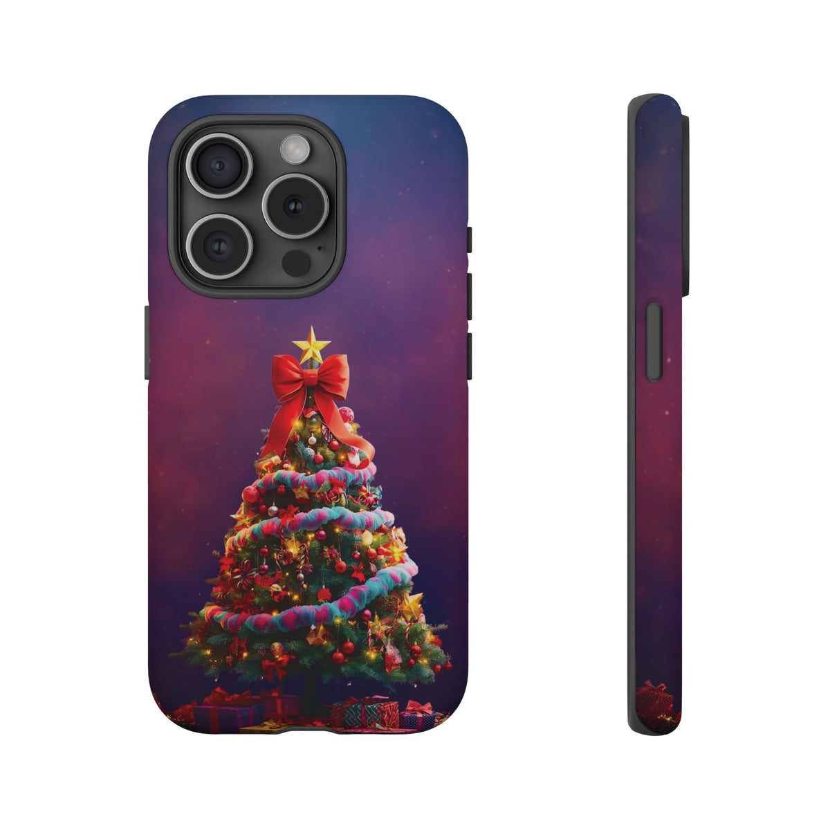Christmas Tree Phone Case - Festive Holiday Accessory For Iphone & Samsung