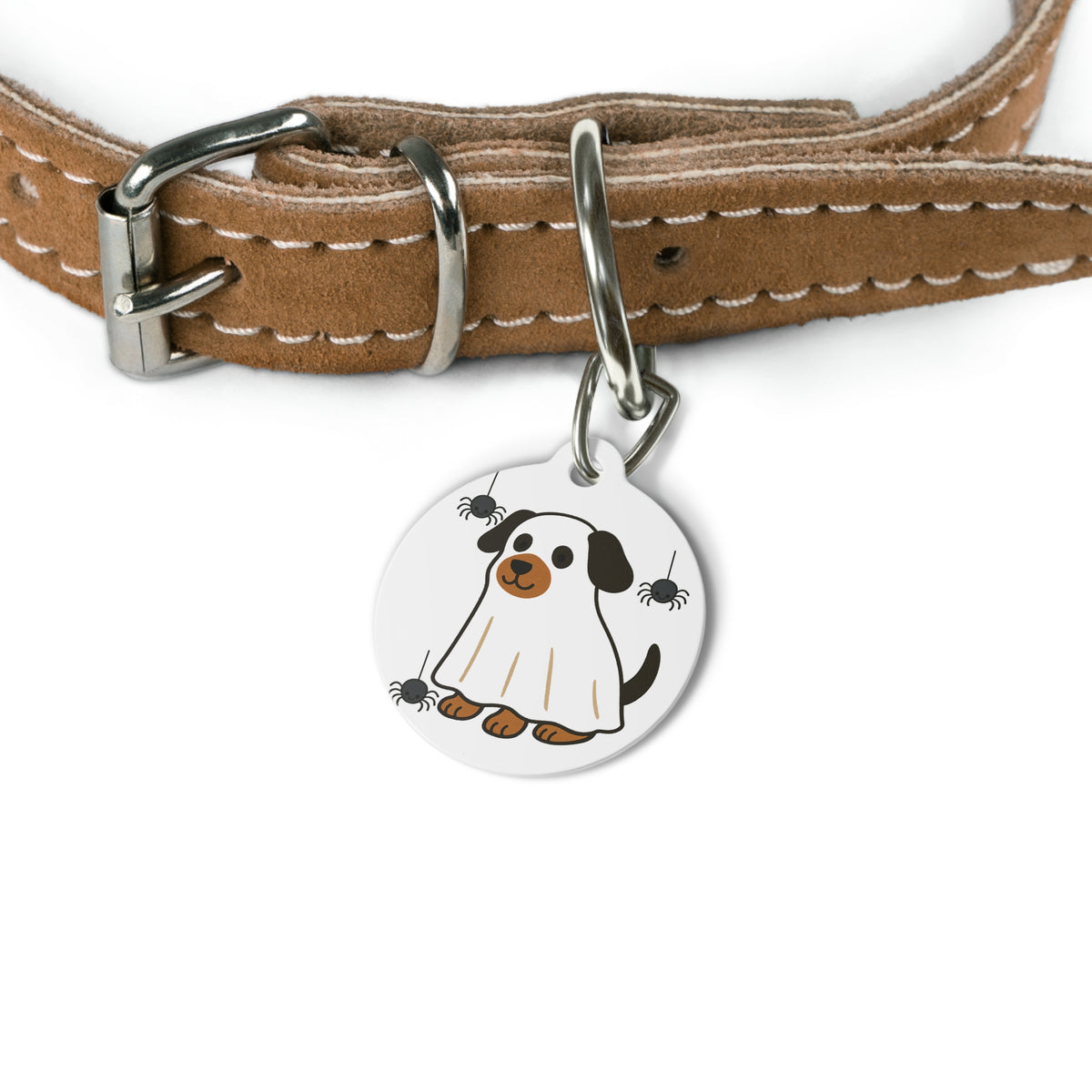 Personalized Cute Halloween Pet Tag, Funny Dog ID Tag, Gifts for Pet Lovers