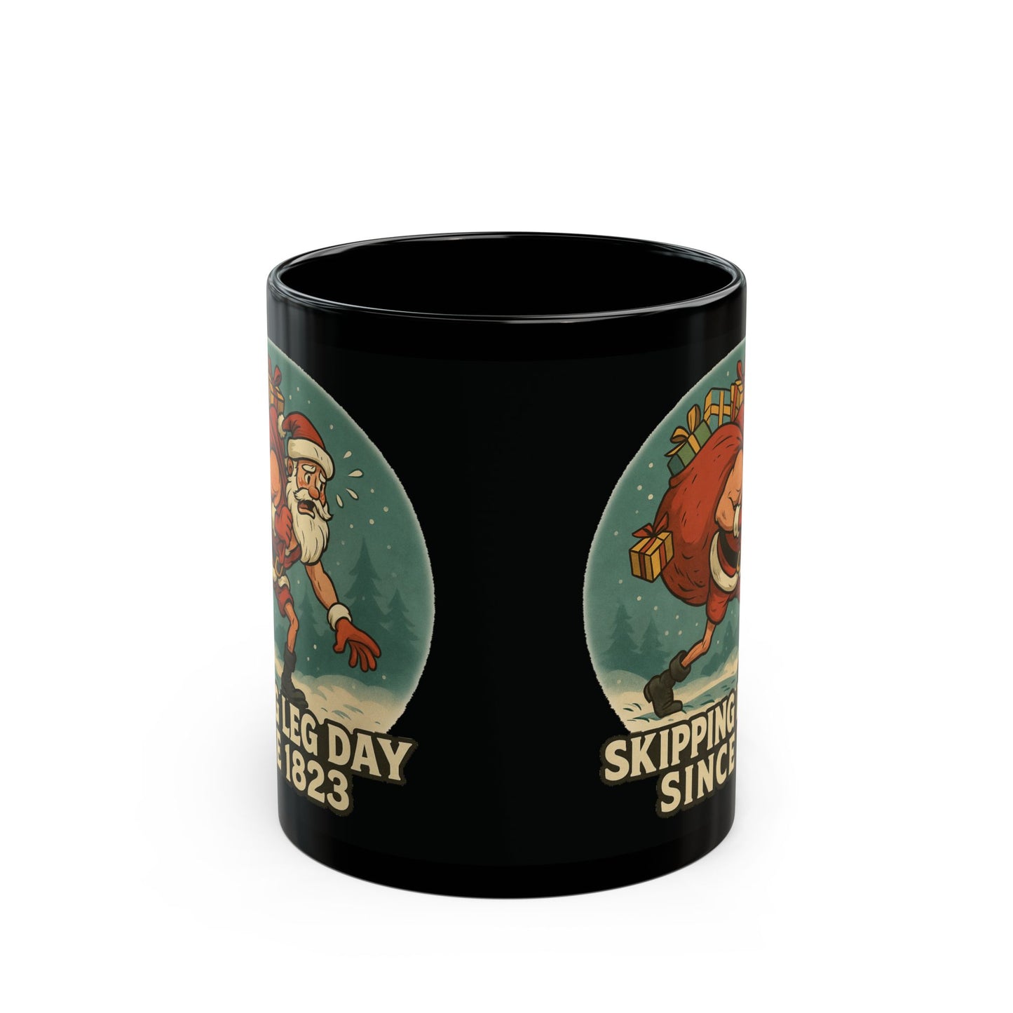 Festive Santa Mug - Perfect for Coffee Lovers, Holiday Gift, Winter Decor, Unique Christmas Present