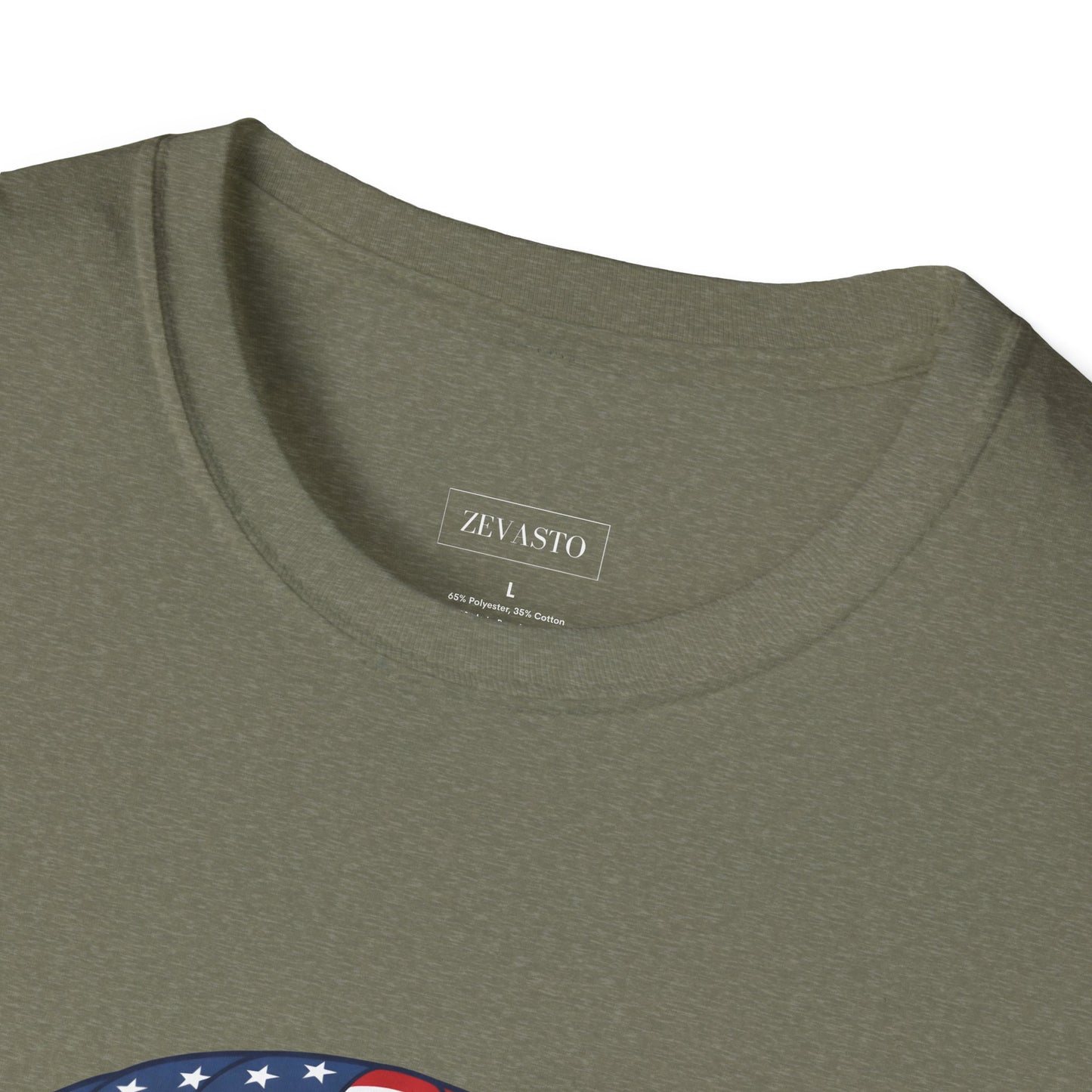 Patriotic Parachuting Bunny T-Shirt — "Celebrating 250 Years"