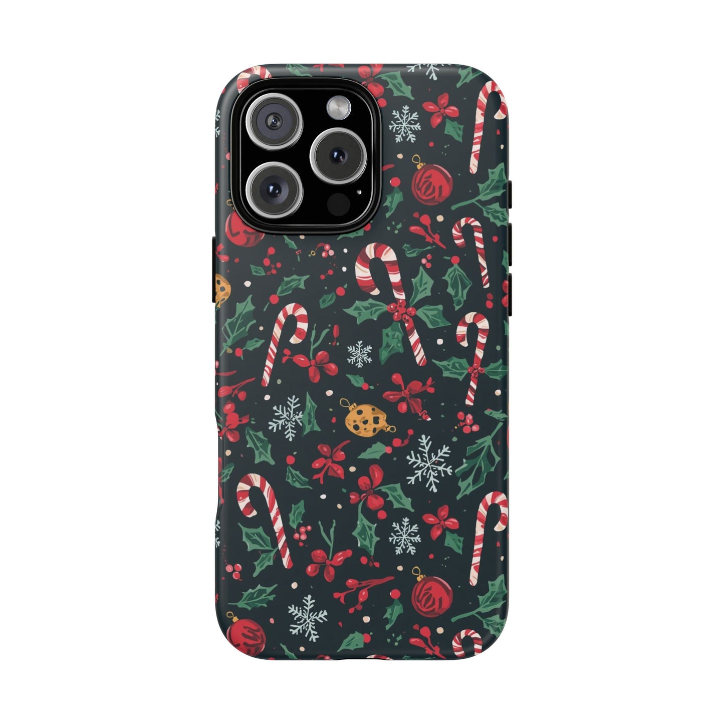 Christmas Themed Phone Case, Festive Phone Case for Iphone 17, 16, 15, 14, 13 & Samsung