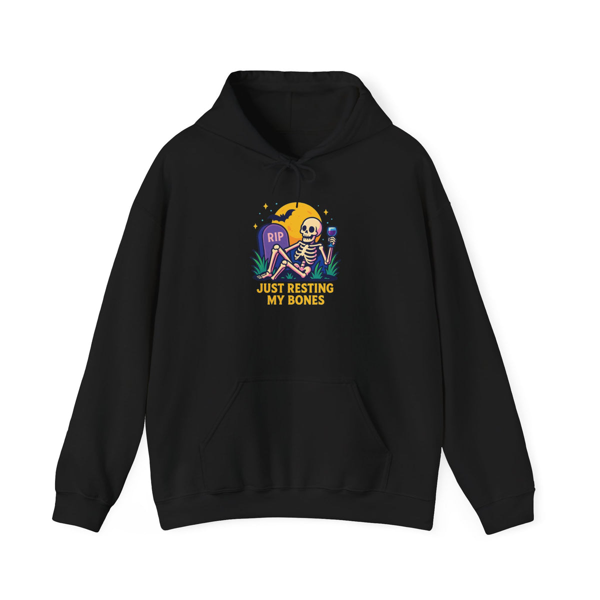 Halloween Skeleton Hoodie, Cozy Unisex Sweatshirt