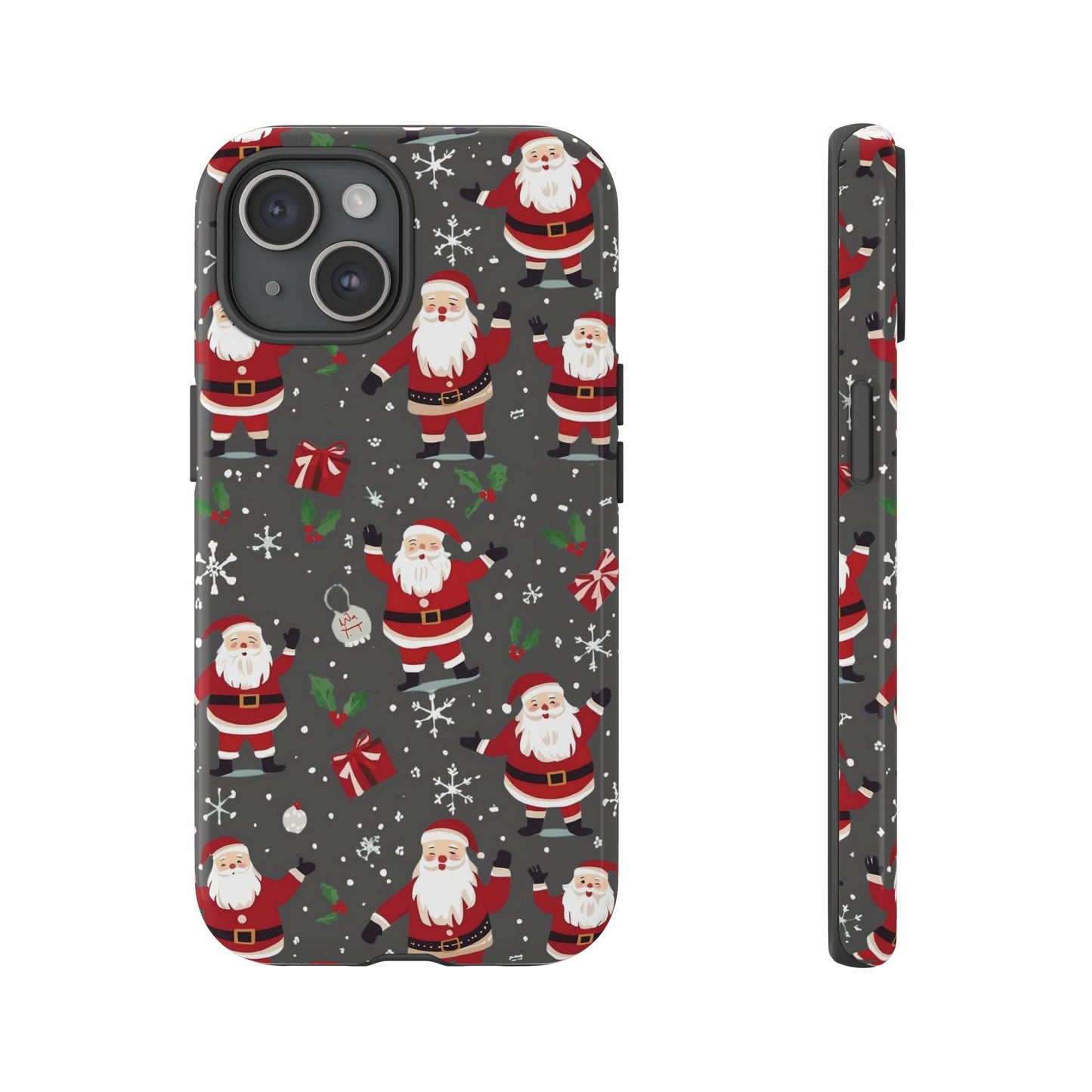 Christmas Phone Case, Festive Santa Phone Case for Iphone 17, 16, 15, 14, 13, 12, 11 & Samsung