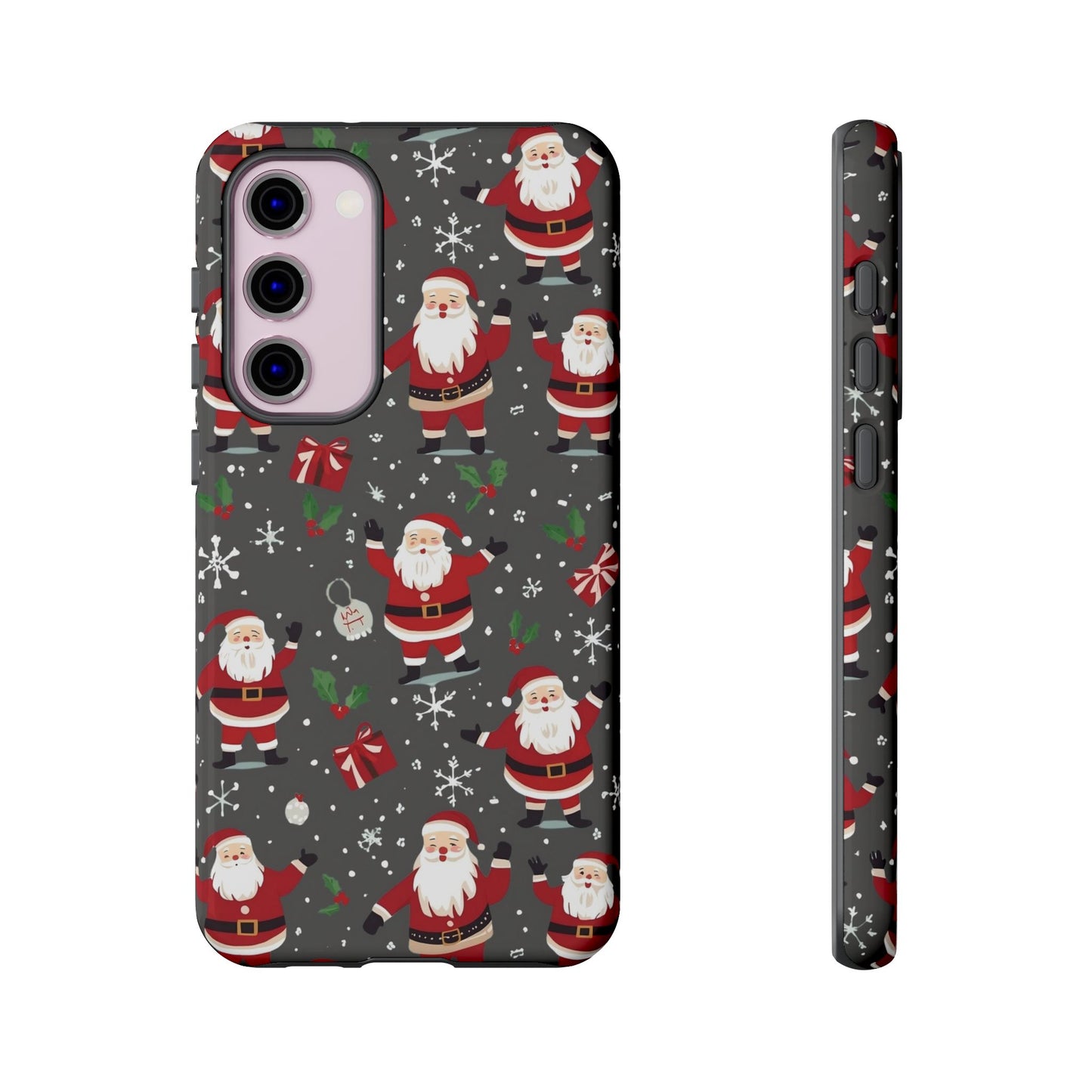 Christmas Phone Case, Festive Santa Phone Case for Iphone 17, 16, 15, 14, 13, 12, 11 & Samsung