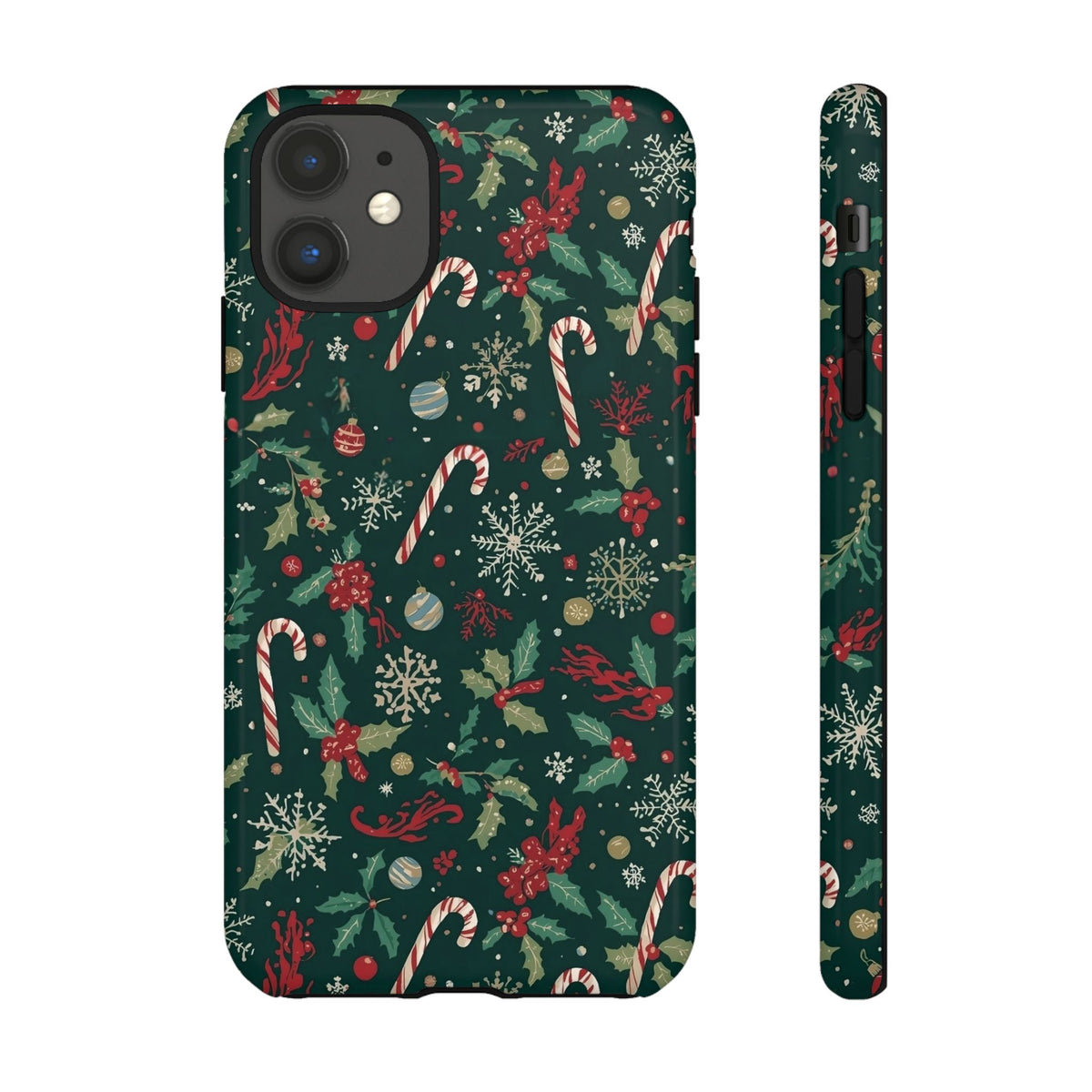 Christmas Phone Case, Festive Phone Case with Holiday Patterns for Iphone & Samsung