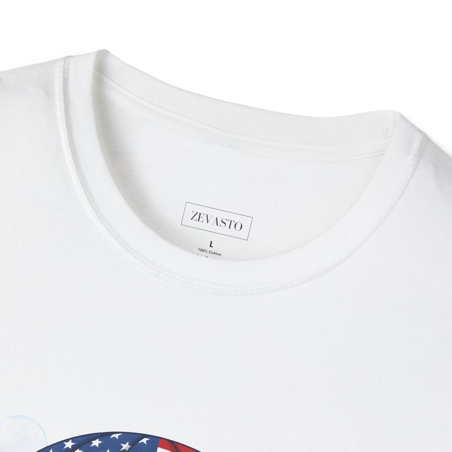 Patriotic Cat Parachute T-Shirt — "Celebrating 250 Years" 4th of July Tee