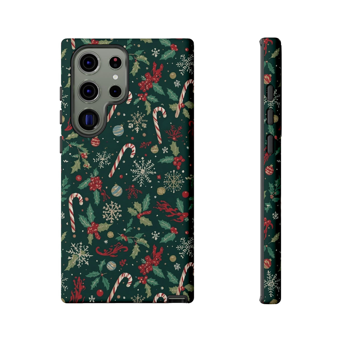 Christmas Phone Case, Festive Phone Case with Holiday Patterns for Iphone & Samsung