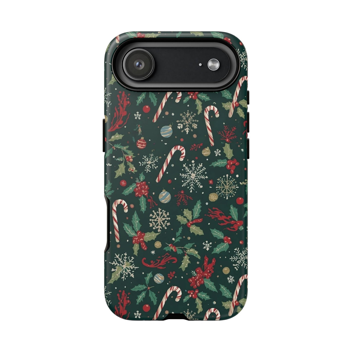 Christmas Phone Case, Festive Phone Case with Holiday Patterns for Iphone 17, 16, 15, 14, 13, 12, 11 & Samsung