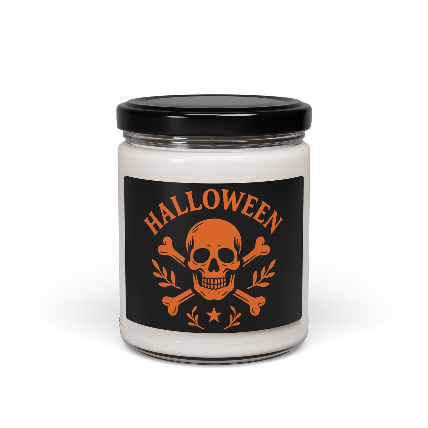 Halloween Skull Scented Soy Candle, 9oz | Spooky Home Decor
