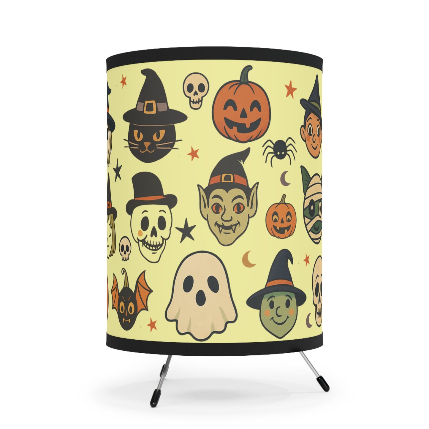 Halloween Tripod Lamp, Spooky Home Decor, Festive Lighting for Parties